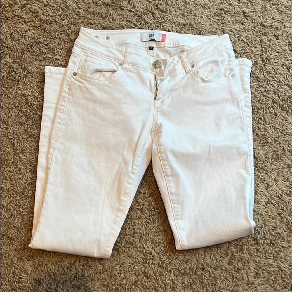 Gently used Cabi slim boyfriend cut jeans size 2